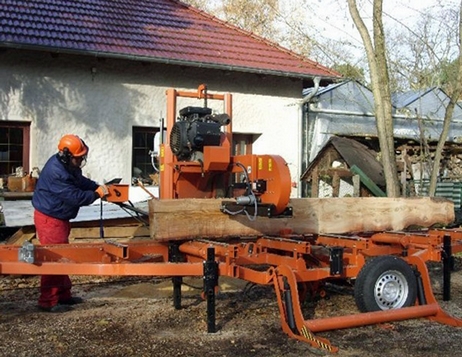 Schneiden von Kanthözern
